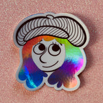 Sticker « Chevelure » holographique