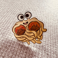 Pin's "Monstre spaghetti volant"