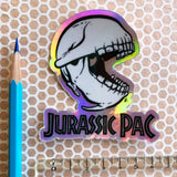 Sticker "Jurassic Pac" holographique