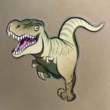 Sticker transparent "T Rex"